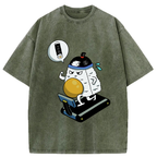 I Wish To Be As Thin As Sushi Washed T-Shirt