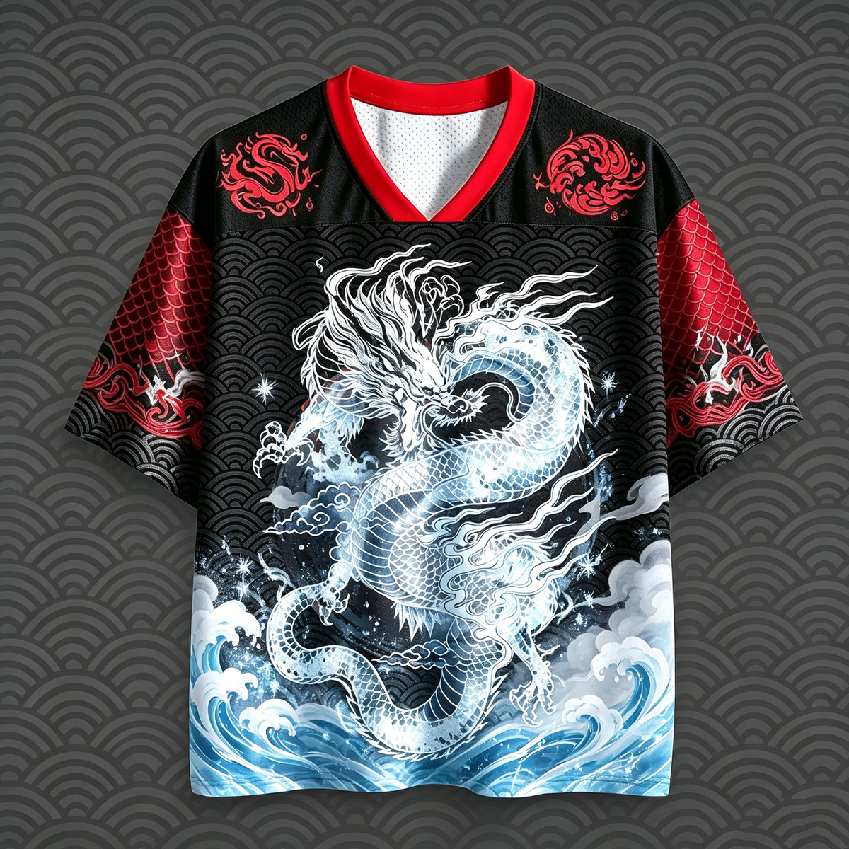 Midnight Frost Dragon Jersey Shirts