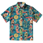 Japanese Geisha Button-up Shirt