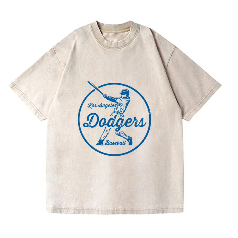 Dodger Vintage Wash Japanese Design T-Shirt