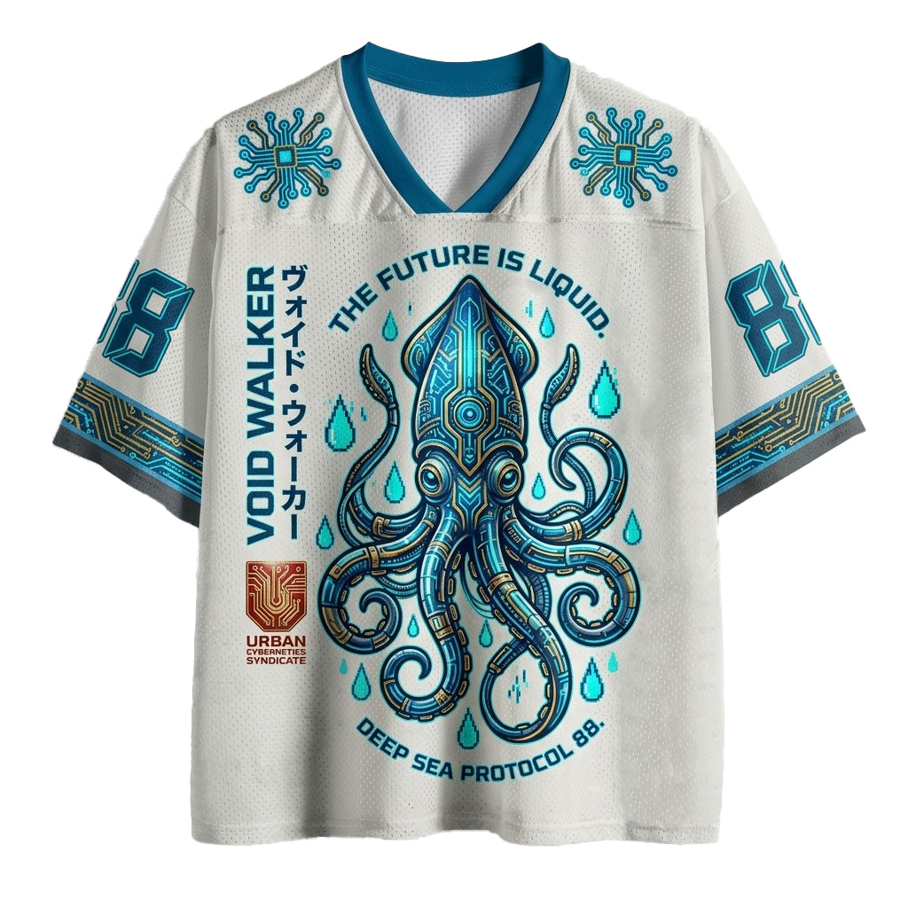 Cyber Deep Octopus Jersey Shirts