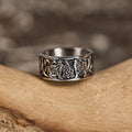 Viking Totem Celtic Pattern Ring