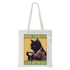 Up Caffeine Down Depression Tote Bag