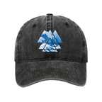 The Great Wave Washed Cap