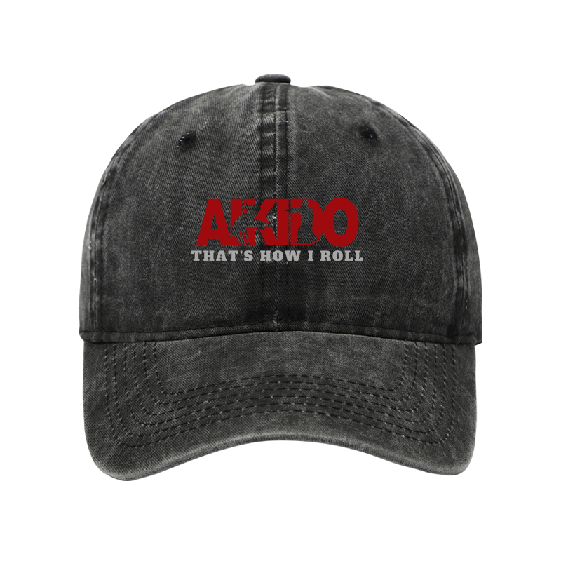 Japanese Aikido Washed Cap
