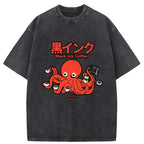 Black Ink Coffee Japanese Washed T-Shirt