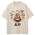 Monkey In Nagano Washed T-Shirt