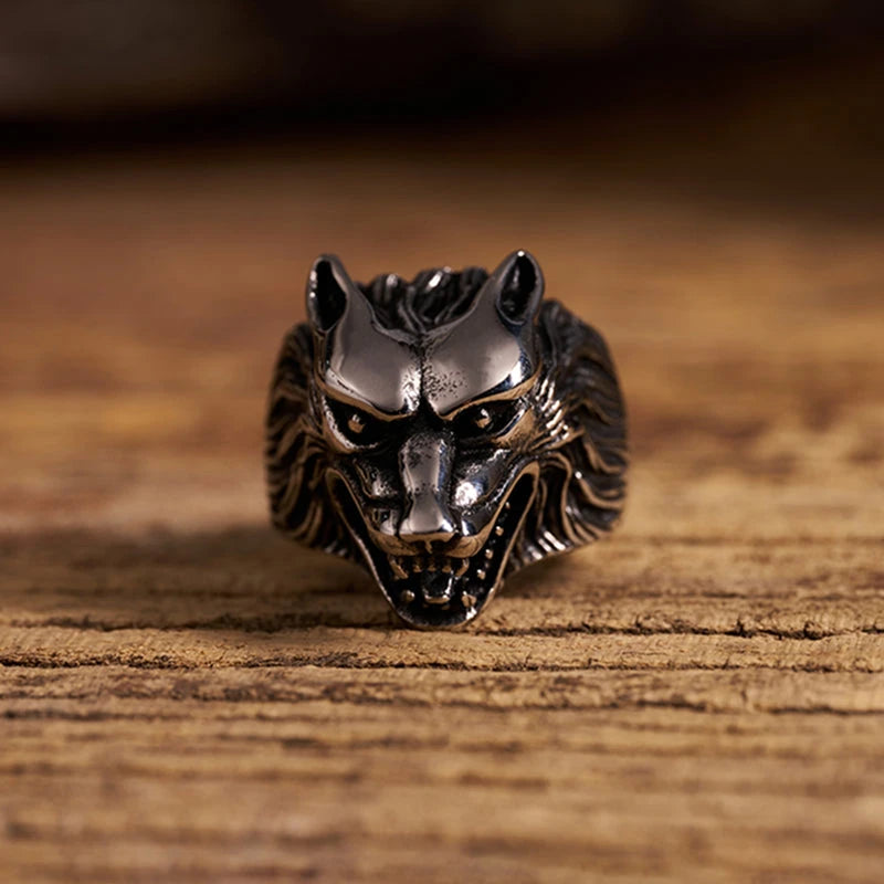 Everwild Courage Wolf Ring