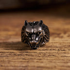 Everwild Courage Wolf Ring