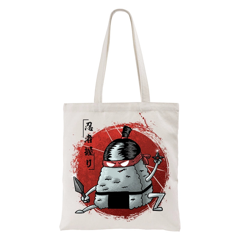 Rice Ball Ninja Tote Bag