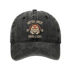 Hattori Hanzo Sword And Sushi Japanese Washed Cap