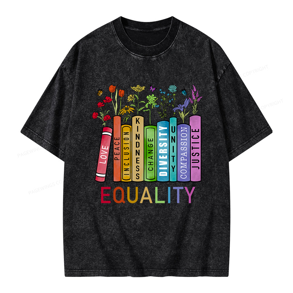 Equal Rights Shirt Unisex Washed T-shirt