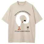 Funny Neck Stretch Of Zen Washed T-Shirt