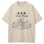 People In Danger Washed T-Shirt