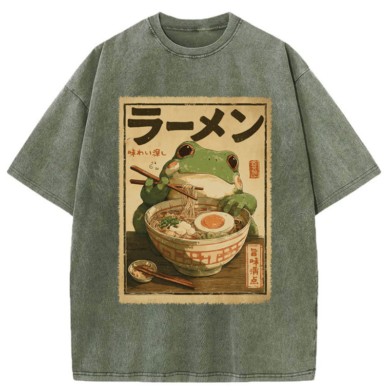 Unisex Ramen Bliss Washed T-Shirt