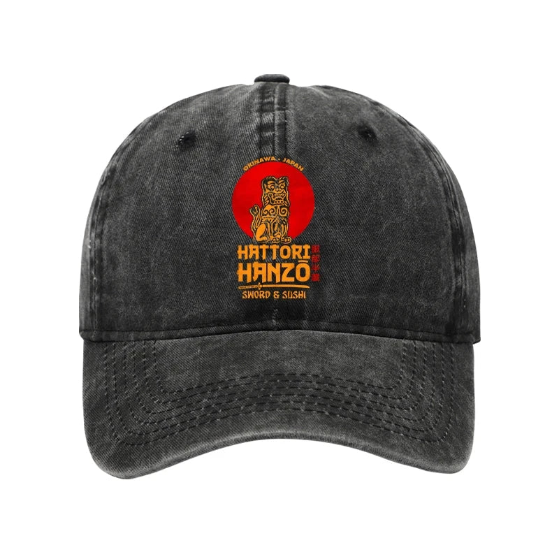 Hattori Hanzo Katana Washed Cap