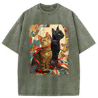 Unisex Ribbon Riot Washed T-Shirt