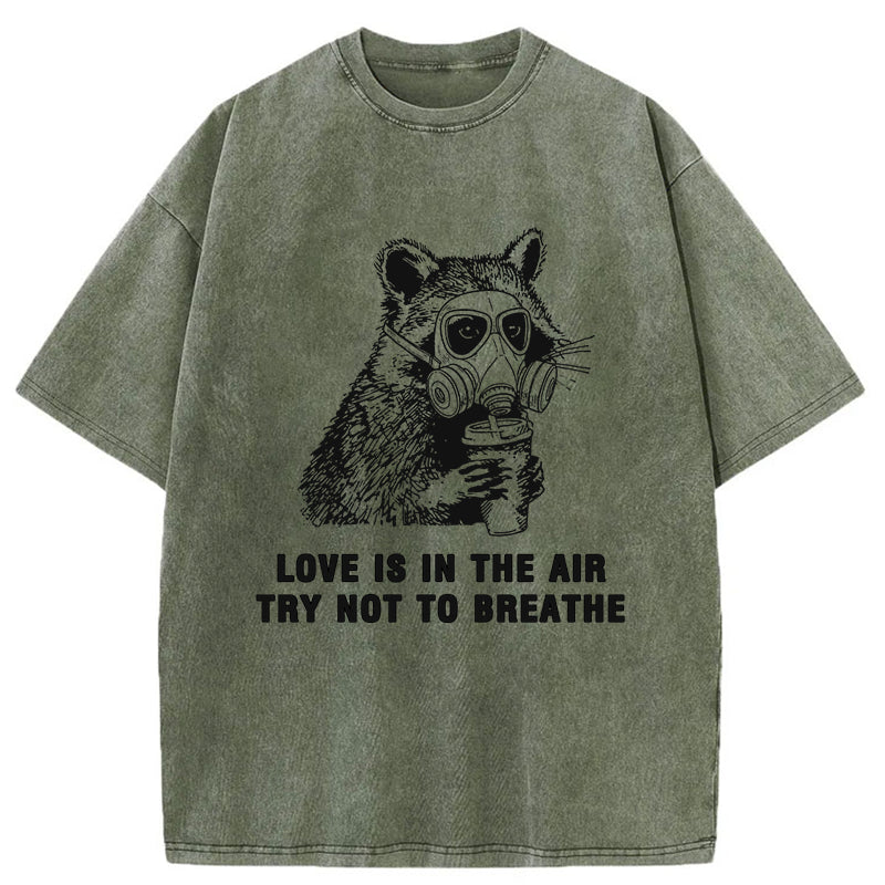 Unisex Reject Valentine's Day Atmosphere Washed T-Shirt