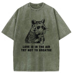 Unisex Reject Valentine's Day Atmosphere Washed T-Shirt