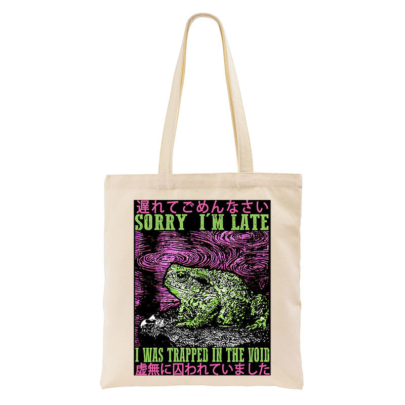 Frogs Trapped In The Void Tote Bag