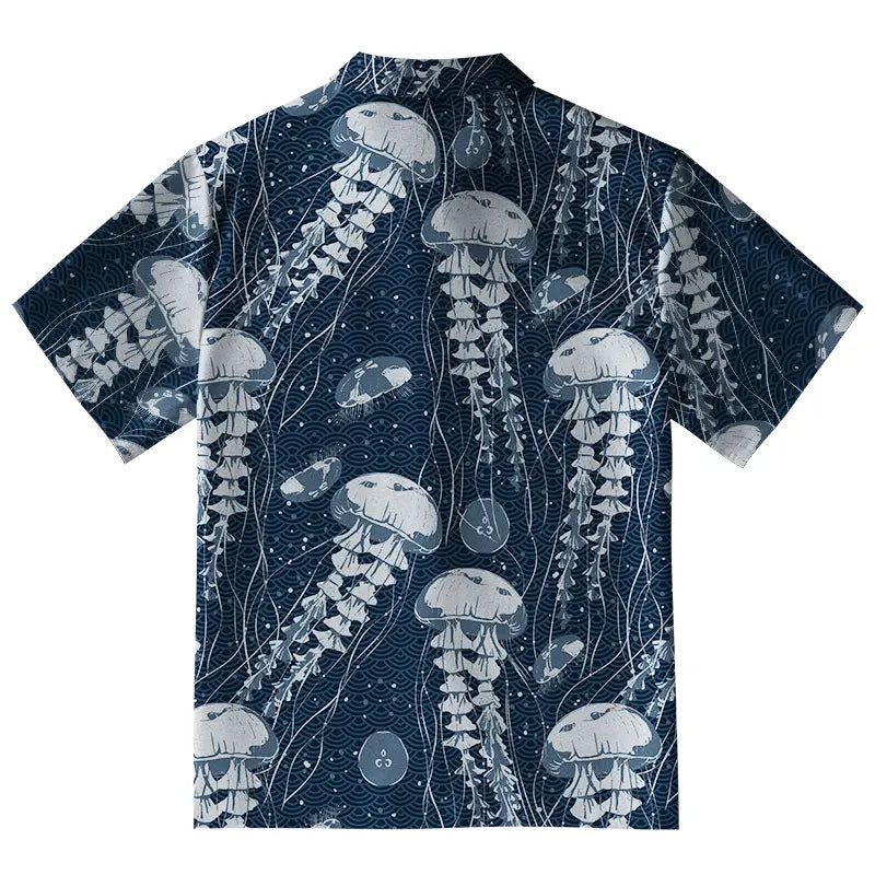 Oceanic Jellyfish Aloha Hawaiian Shirt
