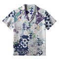 Floral And Umbrella Aloha Hawaiian Shirt