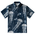 Oceanic Jellyfish Button-up Shirt