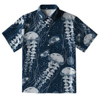 Oceanic Jellyfish Button-up Shirt