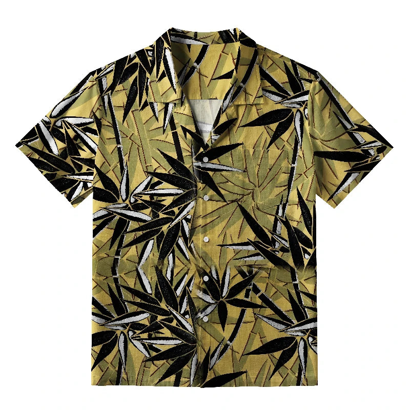 Japanese Bamboo Hawaiian Shirt