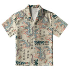 Funny Tokyo Subway Map Aloha Hawaiian Shirt