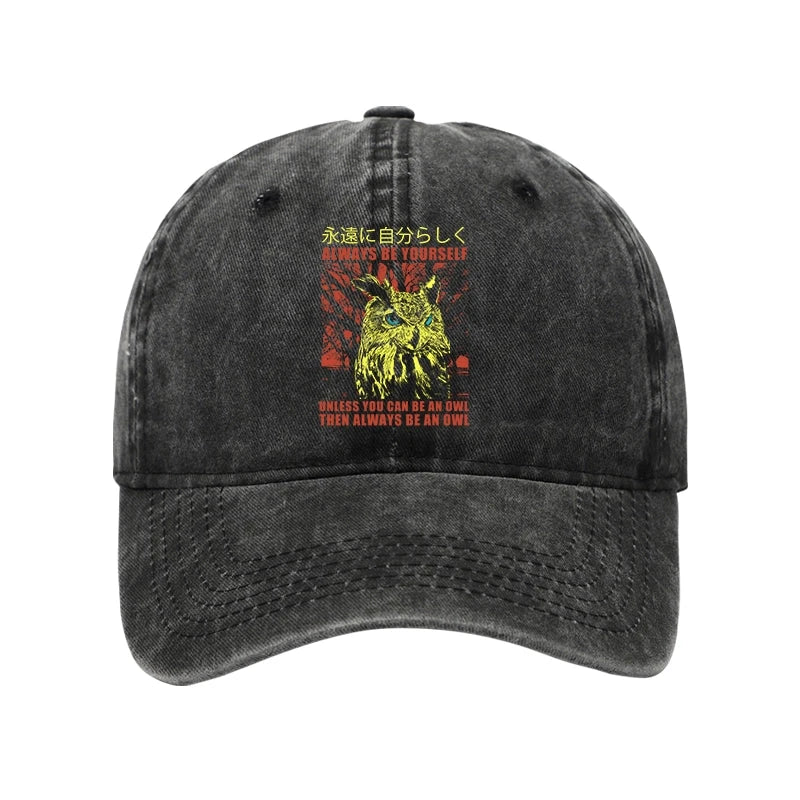Always Be Yourself Japanese Washed Cap