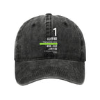 Tokyo Yamanote Line Platform Sign Washed Cap