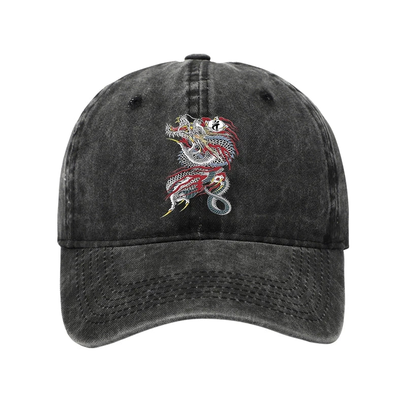 Dragon of Dojima Washed Cap