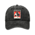 "Kawaii" Vintage Style Japenese Ramen Cat Washed Cap