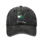 Black Cat Appreciation Day Washed Cap