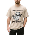 Funny Raccoon Japan Washed T-Shirt