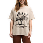 Happy Hour Frog Washed T-Shirt