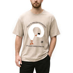 Funny Neck Stretch Of Zen Washed T-Shirt