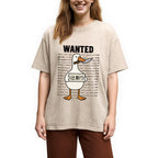 Wanted Silly Goose Washed T-Shirt