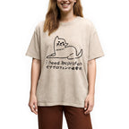 Cats Who Need Ibuprofen Washed T-Shirt