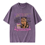 Princess Donut Unisex Washed T-shirt