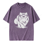 Goddammit Donut Unisex Washed T-shirt