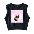 Are You a Contractor Sleeveless Crop Top