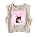 Are You a Contractor Sleeveless Crop Top