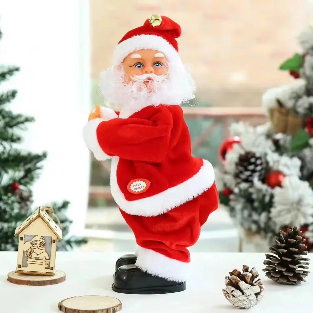 Hilarious Hip-Swaying Dancing Santa