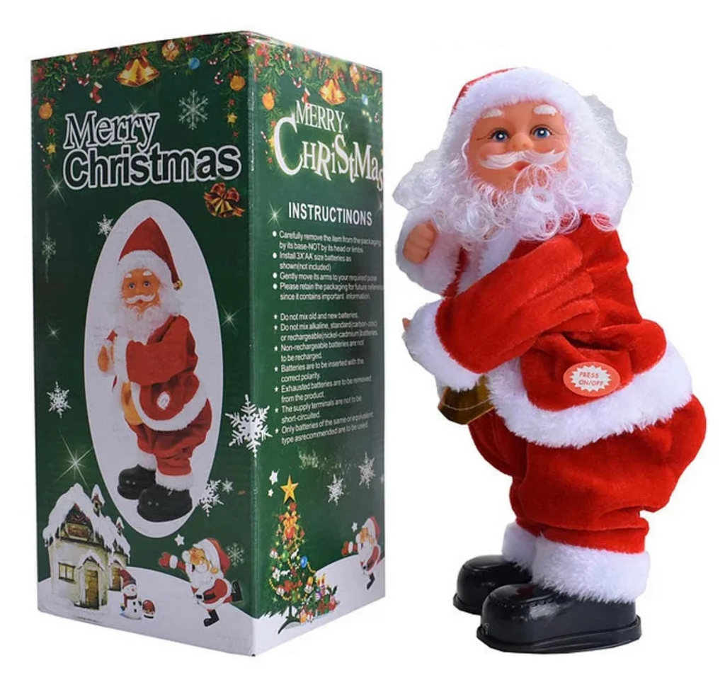 Hilarious Hip-Swaying Dancing Santa