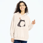 Matsumoto Hoji Woodblock Print Frog Washed Hoodie