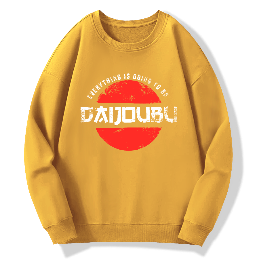 Tokyo Japanese Retro Cotton Pullover Sweatshirt