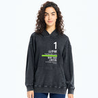 Tokyo Yamanote Line Platform Sign Washed Hoodie