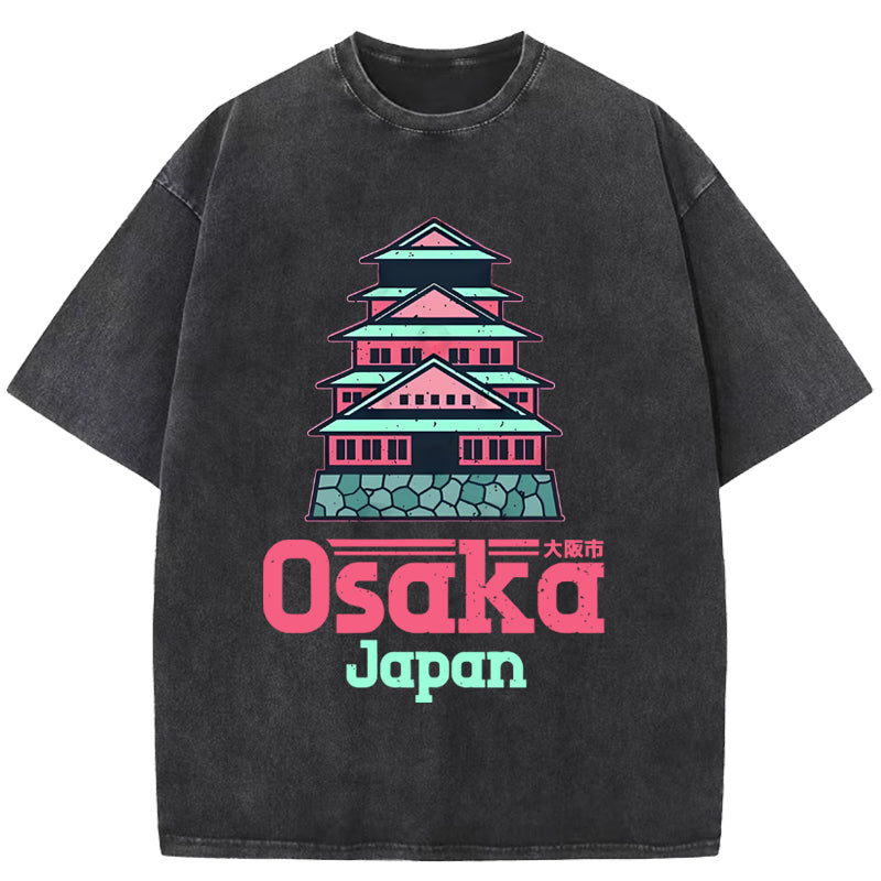 Osaka City Washed T-Shirt